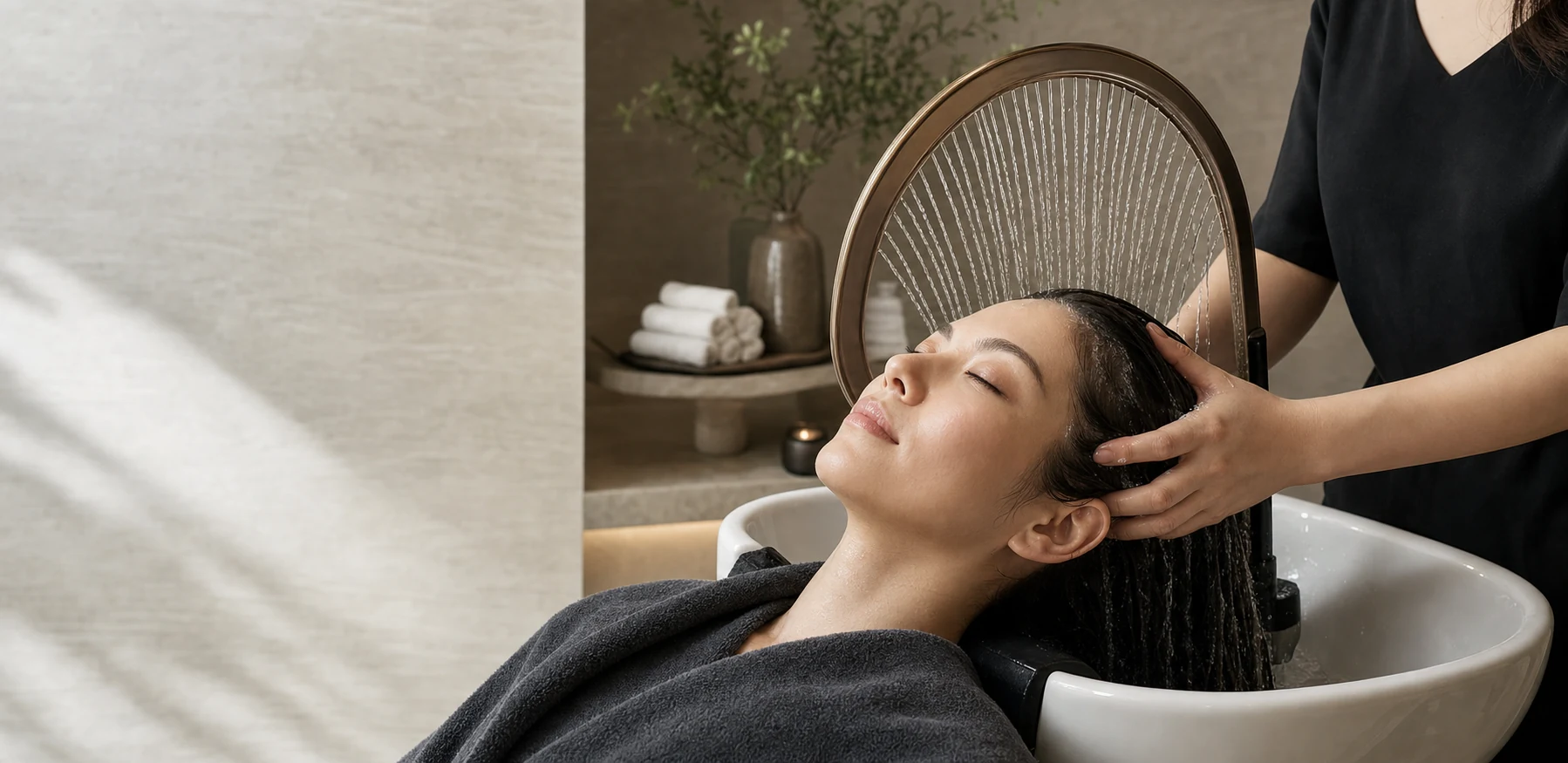 Head spa, manicure, pedicure, lashes, brows, and nail services at DJ Nails & Head Spa